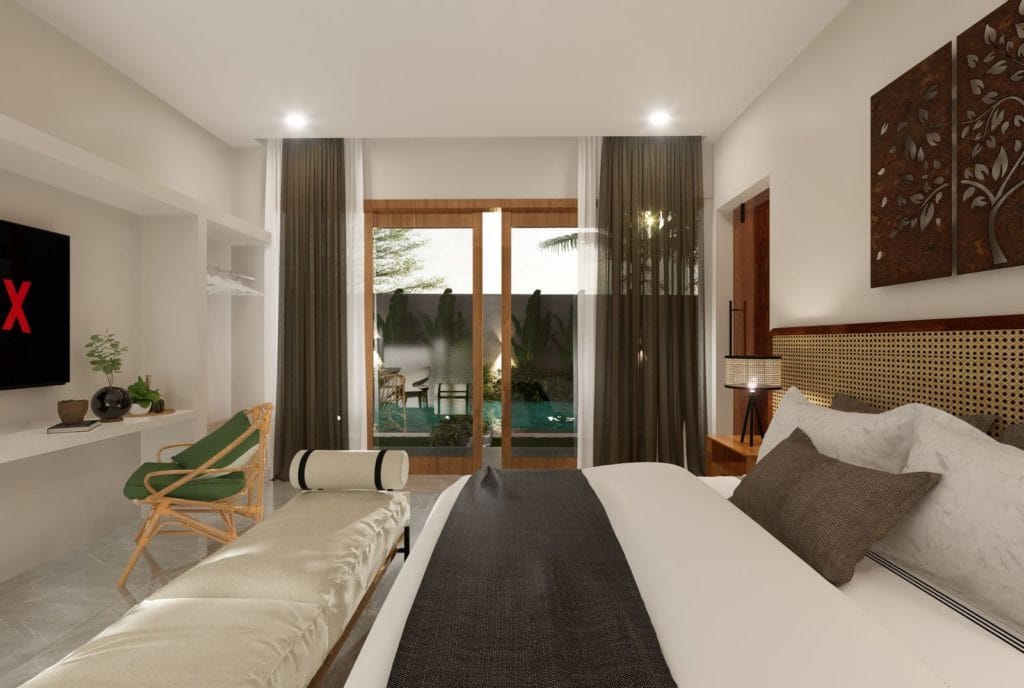 Bali villa with stunning views for first-time investors